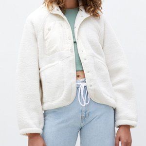 LA Hearts Ivory Fleece Jacket (XS/S)